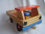 Vintage houten speelgoedauto, Kinderen en Baby's, Gebruikt, Ophalen of Verzenden, Rij- of Hobbelspeelgoed