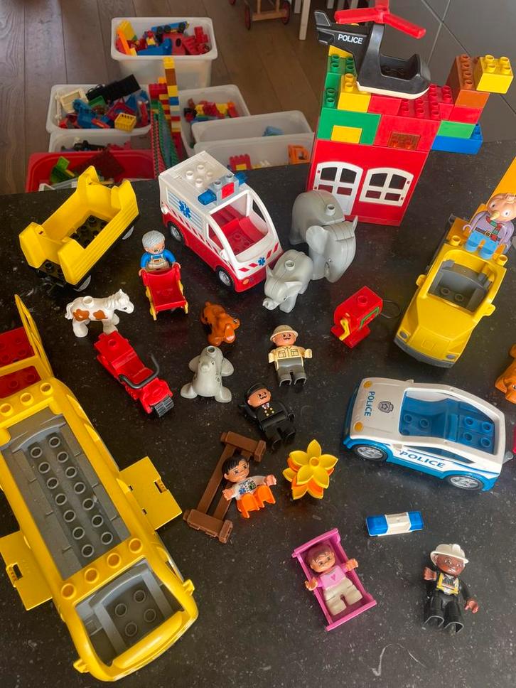 Ruim 22 kilo duplo ‍️, Kinderen en Baby's, Speelgoed | Duplo en Lego, Zo goed als nieuw, Duplo, Ophalen