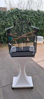 Vogelkooi op standaard en diversen, Ophalen of Verzenden, Metaal, Vogelkooi