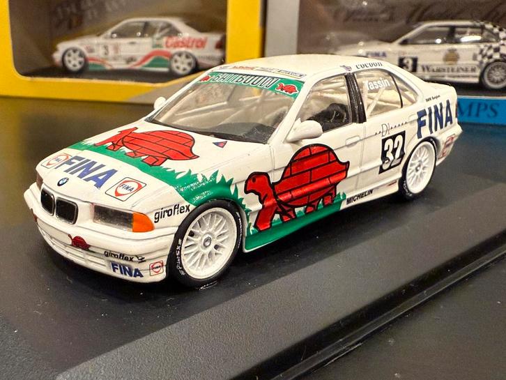 BMW 318i 1994 - Tassin - Minichamps, Hobby en Vrije tijd, Modelauto's | 1:43, Gebruikt, Auto, MiniChamps, Ophalen of Verzenden