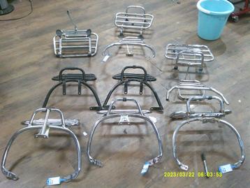 Vespa achterdrager drager chrome diverse modellen beschikbaar voor biedingen
