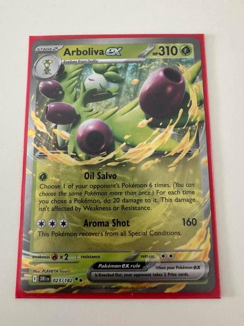Arboliva ex 023/182, Hobby en Vrije tijd, Verzamelkaartspellen | Pokémon, Zo goed als nieuw, Losse kaart, Ophalen of Verzenden
