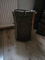 Sober stoere pot vaas van kurk, Ophalen of Verzenden, Zo goed als nieuw, Hout