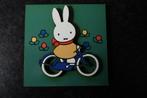 Nieuw houten 3d Nijntje magneet fiets 7.5 x 7.5 cm, Ophalen of Verzenden, Nieuw