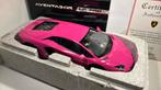 Lamborghini aventador LP700-4 pink autoart 1.18, Hobby en Vrije tijd, Modelauto's | 1:18, Ophalen of Verzenden, Autoart, A, A