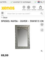 Oosterse spiegel Xenos zgan, Huis en Inrichting, Woonaccessoires | Spiegels, Minder dan 100 cm, Minder dan 50 cm, Ophalen of Verzenden