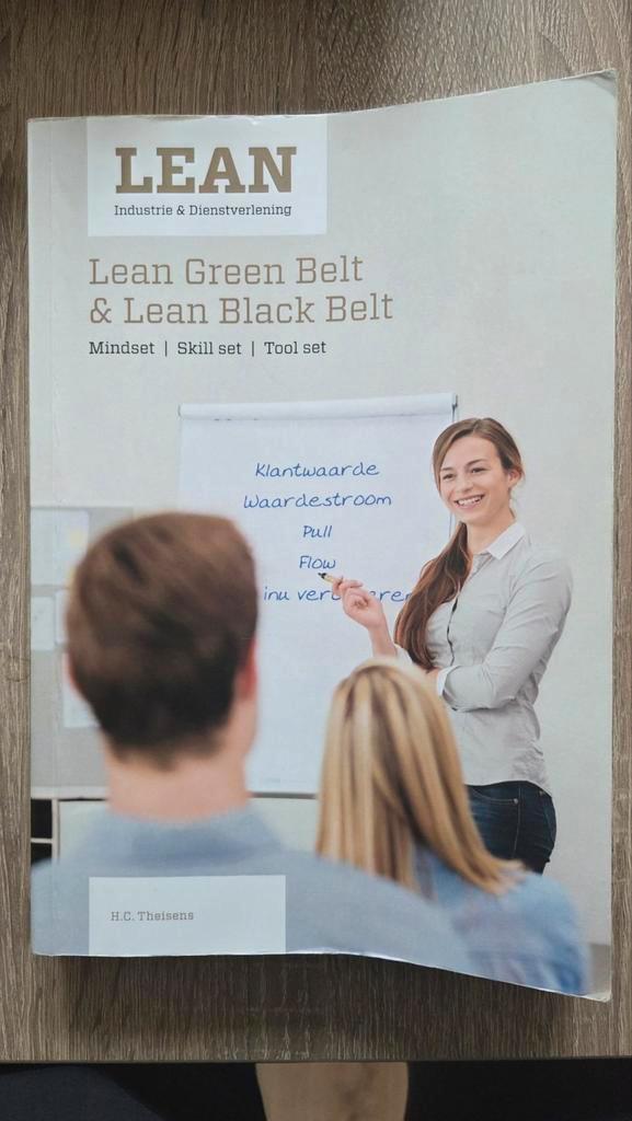 Lean Green Belt & Lean Black Belt - H.C. Theisens, Boeken, Zwangerschap en Opvoeding, Ophalen of Verzenden