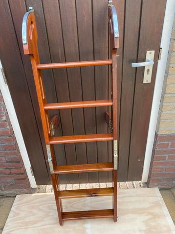 Scheepsladder - mahonieOpklapbaar - Prachtig Model beschikbaar voor biedingen