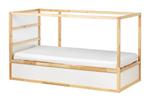 IKEA Bed Kura 90x200, Gebruikt, 90 cm, Eenpersoons, Wit