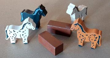 HOUTEN PAARDEN OOK LEUK ALS PION-PIONNEN beschikbaar voor biedingen