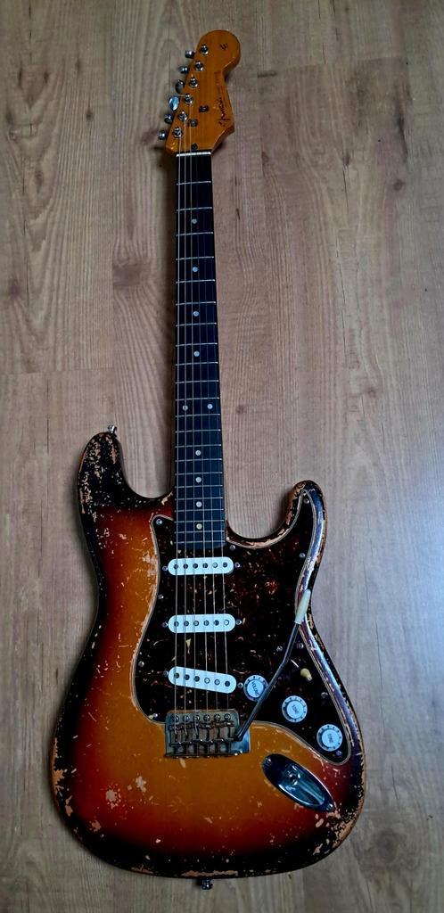 Fender Squier Stratocaster, Muziek en Instrumenten, Snaarinstrumenten | Gitaren | Elektrisch, Gebruikt, Solid body, Fender, Ophalen of Verzenden