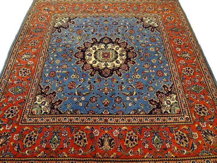 Perzisch tapijt - Sarouck - 207x200 cm - Handgeknoopt kleed, Huis en Inrichting, Stoffering | Tapijten en Kleden, Gebruikt, 200 cm of meer