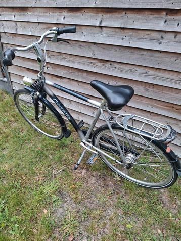 GAZELLE herenfiets+GRATIS Axa slot! beschikbaar voor biedingen
