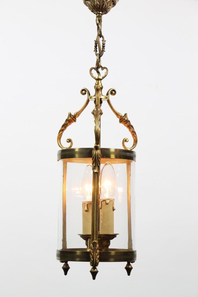 Leuke kleine hal lantaarn, Antiek en Kunst, Antiek | Lampen, Ophalen of Verzenden