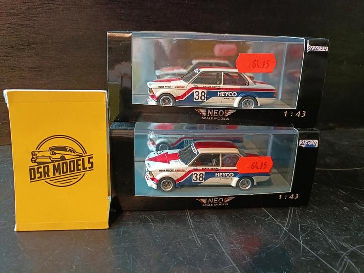 1:43 BMW 320 I Heyco ETCC, Hobby en Vrije tijd, Modelauto's | 1:43, Nieuw, Auto, Overige merken, Ophalen of Verzenden