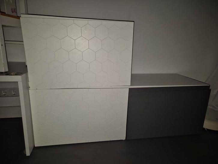 Ikea Besta Kastjes, Huis en Inrichting, Kasten | Kledingkasten, Gebruikt, Minder dan 100 cm, 25 tot 50 cm, Ophalen