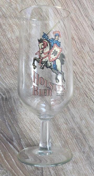 Bierglas op voet, Holsten bier beschikbaar voor biedingen