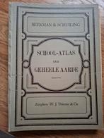 Oude Schoolatlas der geheele Aarde - Beekman & Schuiling, Gelezen, Overige atlassen, Ophalen of Verzenden, Beekman & Schuiling