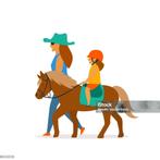 Mama met dochter zoeken een verzorgpony, Ophalen, Nieuw
