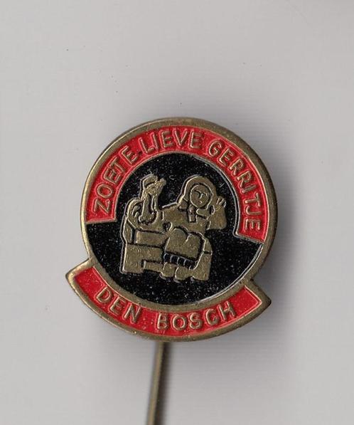 Den Bosch Zoete Lieve Gerritje speldje, Verzamelen, Speldjes, Pins en Buttons, Gebruikt, Speldje of Pin, Overige onderwerpen, Ophalen of Verzenden