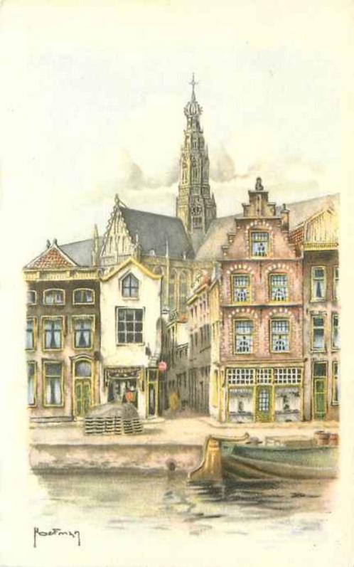 (301-110-039) Haarlem t Spaarne, Verzamelen, Ansichtkaarten | Nederland, Noord-Holland, Verzenden