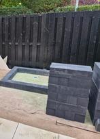 Stapelblokken antraciet 15x15x60 cm, Ophalen, Nieuw, Beton, Minder dan 100 cm
