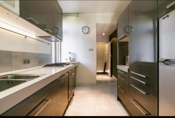 Ikea Faktum keuken, glanzend grijsblauw - afbeelding 3