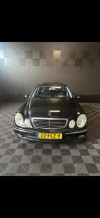 Mercedes E-Klasse 5.0 E500 Sedan 4MATIC AUT 2003 Zwart, Auto's, Te koop, Geïmporteerd, 5 stoelen, Benzine