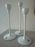 Vintage Ikea Blomster Glazen kandelaarset te koop, Huis en Inrichting, Woonaccessoires | Kandelaars en Kaarsen, Ophalen of Verzenden