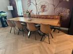 Eettafel voor 8 personen  met bank en stoelen complete set, Huis en Inrichting, Tafels | Eettafels, Ophalen