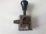 Vintage chauffeursstempel,stad-en streekvervoer, Ophalen of Verzenden, Gebruikt, Trein, Overige typen