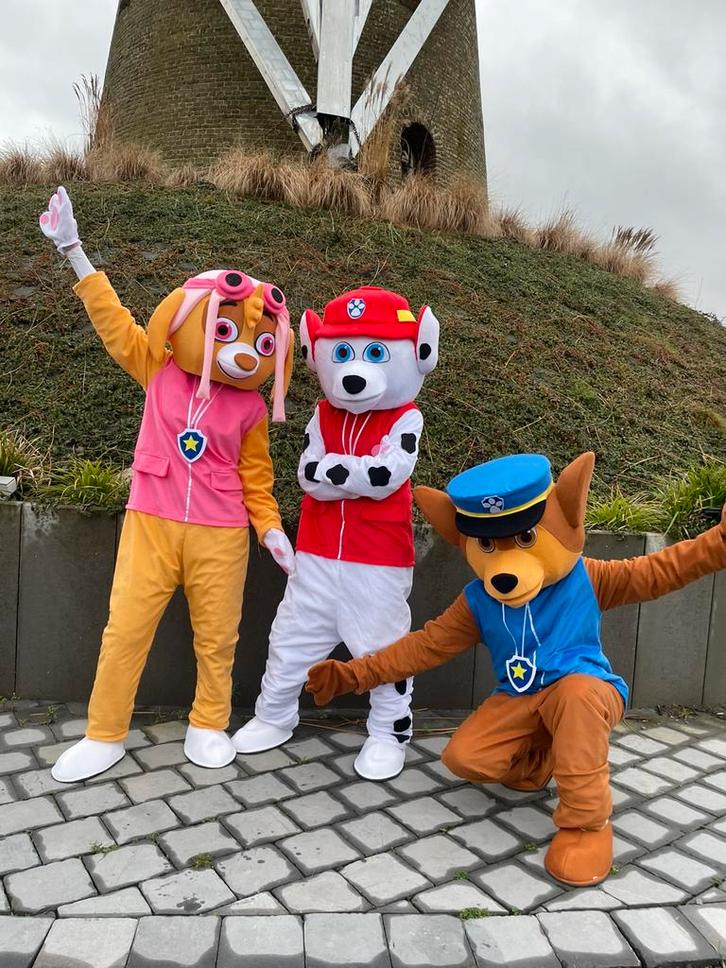 PAW PATROL MASCOTTE VERHUUR, Hobby en Vrije tijd, Feestartikelen | Verhuur, Nieuw, Verjaardag, Ophalen