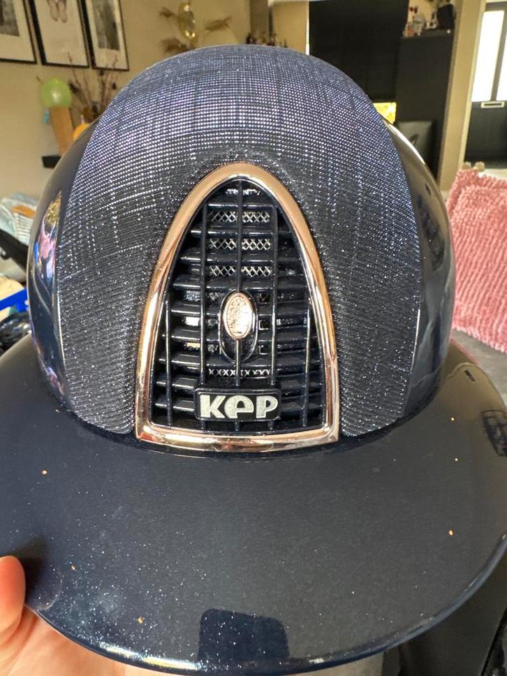 KEP Italia Cromo 2.0 – Polish Blauw Galassia, Dieren en Toebehoren, Paardrijkleding, Cap, Dressuur, Ophalen of Verzenden
