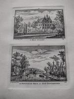 231/232 Breukelen Huis Oudaan en Gunterstein Gravure dl 3, Ophalen of Verzenden