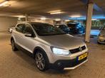 Volkswagen Polo Cross 1.2 TSI 77KW DSG 2012 Grijs NAP, Auto's, Zwart, Metallic lak, Origineel Nederlands, 1200 kg