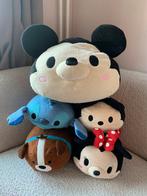 Tsum tsum Mickey Mouse Minnie Mouse Stitch, Verzenden, Zo goed als nieuw, Overige typen