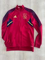 Ajax trainingspak bordeaux rood traingsjack blauwe broek 176, Ophalen of Verzenden, Gebruikt, Maat 176