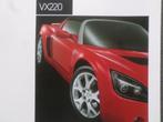 Opel Speedster Vauxhall VX 220 2003 Brochure, Opel, Zo goed als nieuw, Verzenden