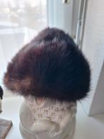 Vintage bontmuts, Hoed, Zo goed als nieuw, Vintage, One size fits all
