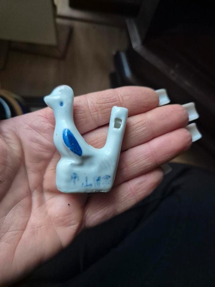 Vintage Porseleinen Vogel Fluitje, Antiek en Kunst, Antiek | Woonaccessoires, Ophalen