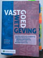 Vastgoed Wetgeving 2024-2025, Boeken, Studieboeken en Cursussen, Gelezen, Wolters Kluwer, Gamma, HBO