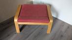 IKEA POÄNG Voetenbak berken/rood, Ophalen, Hout, Minder dan 50 cm, Gebruikt