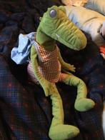 Ikea krokodil met rugzak. Z Aldi, Kinderen en Baby's, Speelgoed | Knuffels en Pluche, Nieuw, Ophalen of Verzenden