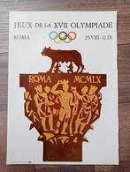 Affiche Rome 1960 Olympische Spelen uit 1972, Verzamelen, Posters, Zo goed als nieuw, Verzenden