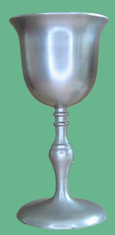 Tinnen drinkkelk, Antiek en Kunst, Antiek | Tin, Ophalen of Verzenden