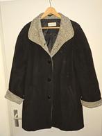 Vintage Marcona Zwarte Jas - Stijlvol en Warm, Kleding | Dames, Zwart, Maat 42/44 (L), Ophalen of Verzenden, Marcona