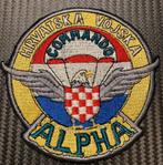 Kroatië leger, special forces, para embleem 1993, Verzamelen, Militaria | Algemeen, Embleem of Badge, Overige gebieden, Ophalen of Verzenden
