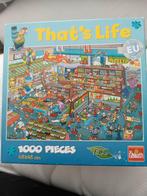 Puzzel thats life, de supermarkt, Ophalen of Verzenden, 500 t/m 1500 stukjes, Zo goed als nieuw, Legpuzzel