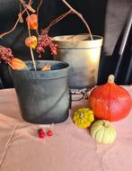 Ecri Living- Masters of Clay- handgemaakt vaas - ovaal.1van2, Huis en Inrichting, Woonaccessoires | Vazen, Overige kleuren, Aardewerk of Porselein