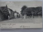 STEENBERGEN    Kleine Kerkstraat, Verzamelen, Ansichtkaarten | Nederland, Ophalen of Verzenden, Voor 1920, Gelopen, Noord-Brabant
